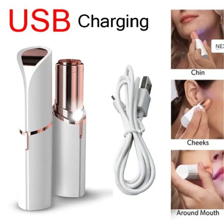 Rechargeable Flawless Hair Removal Machine For Women Painless Facial Hair Remover